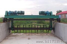 污泥秸秆发酵翻堆机 有机肥发酵设备详解